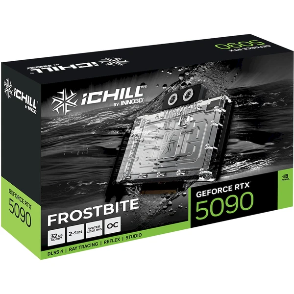 INNO3D NVIDIA GeForce RTX 5090 iChill FROSTBITE 32GB GDDR7 - Grafické karty - Obrázek STNH000K01