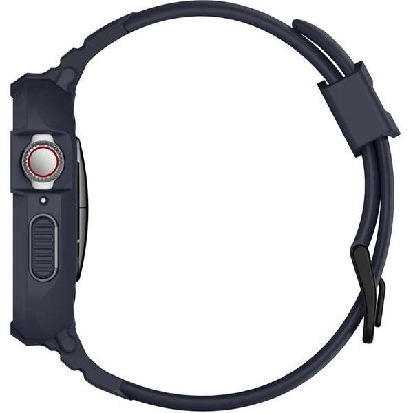 Spigen Rugged Armor Pro řemínek s pouzdrem Apple Watch 44/45mm šedý - Řemínky - Obrázek STPJF00101