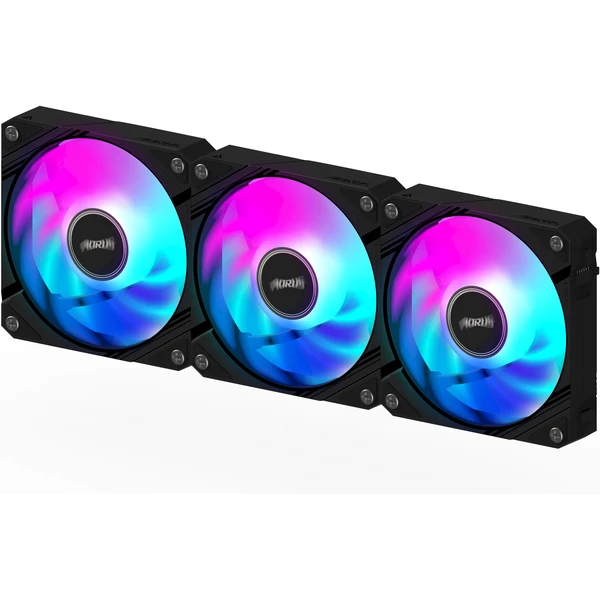 GIGABYTE AORUS EZ CHAIN FAN 120 (3-Pack) - Ventilátory pro PC - Obrázek SU5H000K01