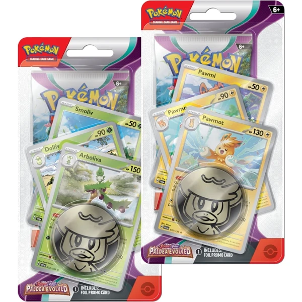 Pokémon TCG: SV02 Paldea Evolved - Premium Checklane Blister - Pokémon karty - Hlavní obrázek