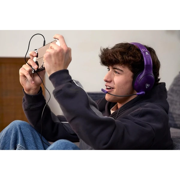 Turtle Beach Airlite Fit herní sluchátka pro Nintendo Switch fialová - Sluchátka - Obrázek SUJI000K01