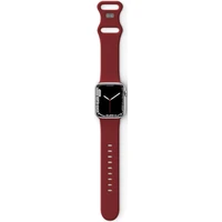 EPICO Silikonový řemínek Apple Watch 42/44/45 mm červený - Řemínky