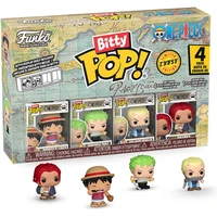 Funko Bitty POP! One Piece - Luffy 4 pack (Šance na chase) - Funko POP!