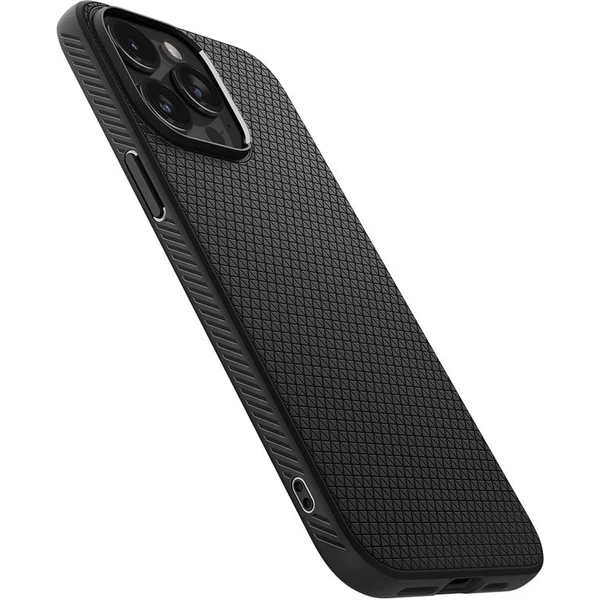 Spigen Liquid Air kryt iPhone 15 Pro Max matně černý - Pouzdra - Obrázek SWT8000601