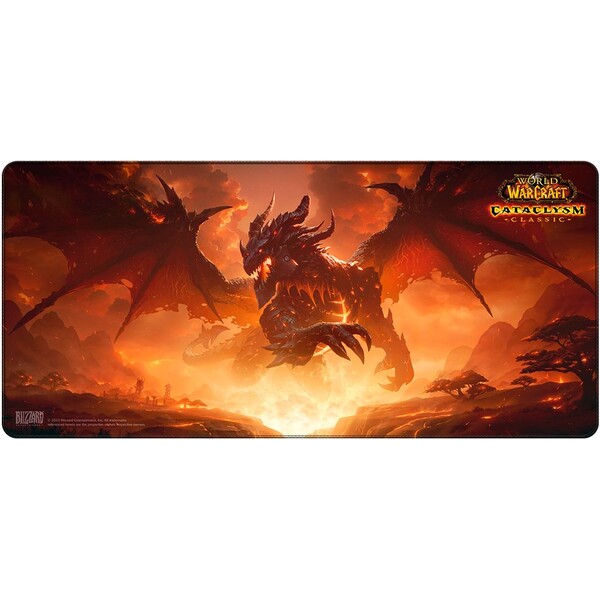 Herní podložka World of Warcraft Classic: Cataclysm Deathwing XL Vícebarevná
