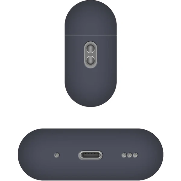 FIXED Silky silikonové pouzdro pro Apple AirPods Pro/Pro 2 modré - Pouzdra - Obrázek SXS1000601