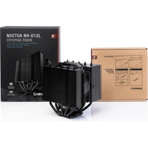Noctua NH-D12L chromax.black - Chladiče - Obrázek SYRG000K01