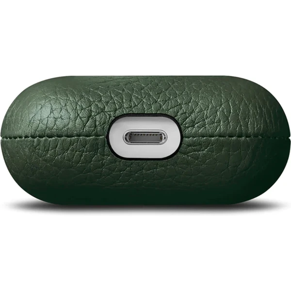 Woolnut kožené pouzdro pro AirPods 3. generace tmavě zelené - Pouzdra - Obrázek SZJR100501