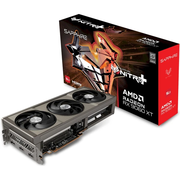 Sapphire NITRO+ AMD Radeon RX 9060 XT GAMING OC 16GB - Grafické karty - Obrázek T01H000N01