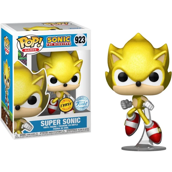 Funko POP! #923 Games: Sonic - Super Sonic (Šance na chase) (Exclusive) - Funko POP! - Obrázek T024000P01