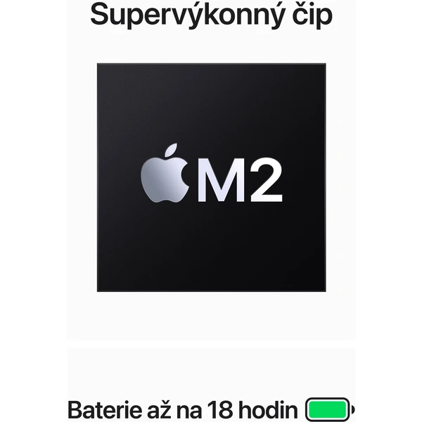 Apple MacBook Air 15,3" / M2 / 8GB / 512GB (2023) (Kategorie C) - Notebooky - Obrázek T07P100501