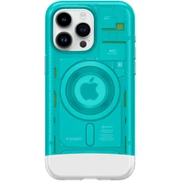 Spigen Classic C1 MagFit kryt iPhone 15 Pro modrý - Pouzdra