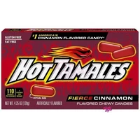 Skořicové žvýkací bonbony Hot Tamales 120 g - Cukrovinky