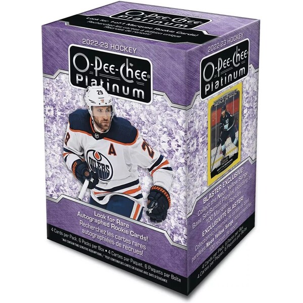 Upper Deck O-Pee-Chee Platinum Hockey Blaster Box 2022/23