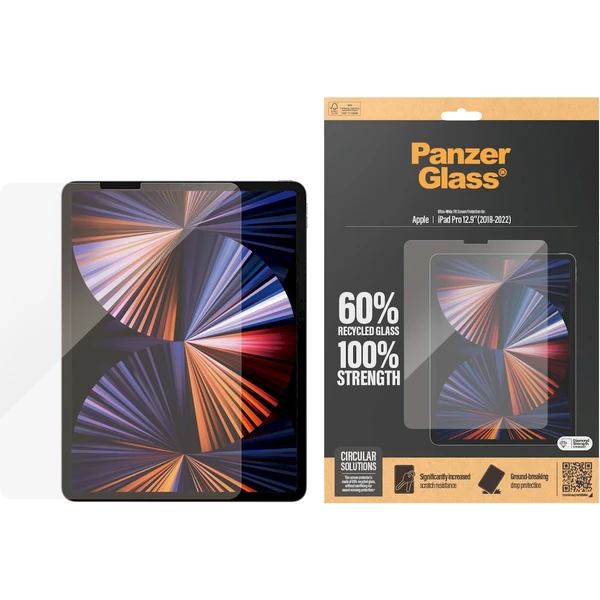 PanzerGlass Platinum tvrzené sklo Apple iPad Pro 12.9" (2018-2022) - Ochranné folie a skla - Obrázek T0R4000J01