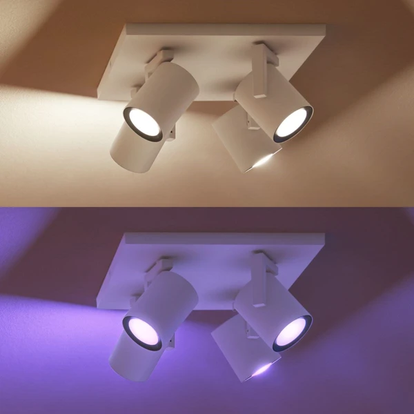 Philips HUE Argenta bluetooth bodové svítidlo 4 ks bílá - Svítidla - Obrázek T118700301