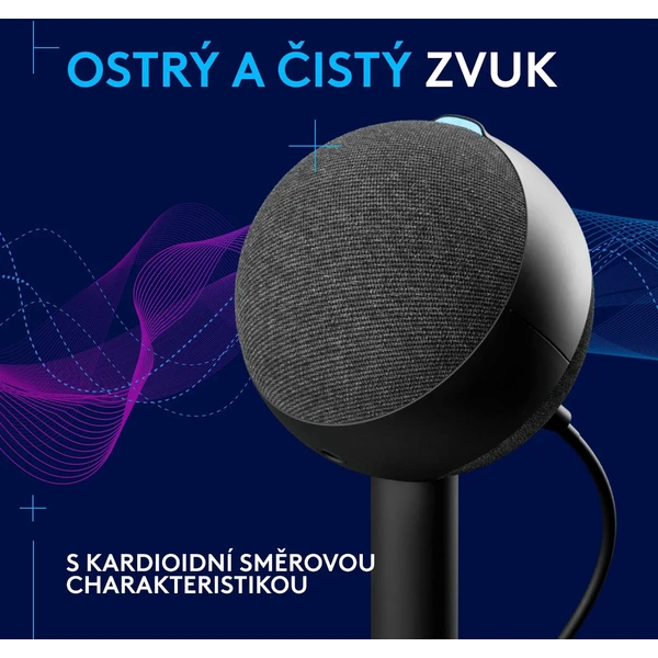Logitech G Yeti Orb mikrofon černý - Mikrofony - Obrázek T134000P01