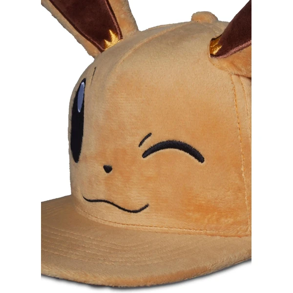 Kšiltovka plyšová Pokémon - Winking Eeevee - Kšiltovky a čepice - Obrázek T158000K01