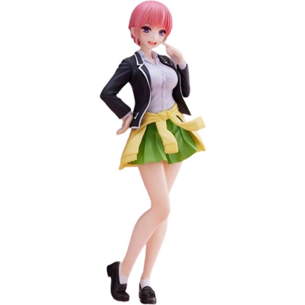 Taito Prize The Quintessential Quintuplets PVC Soška Nakano Ichika Uniform Ver. Renewal 20 cm