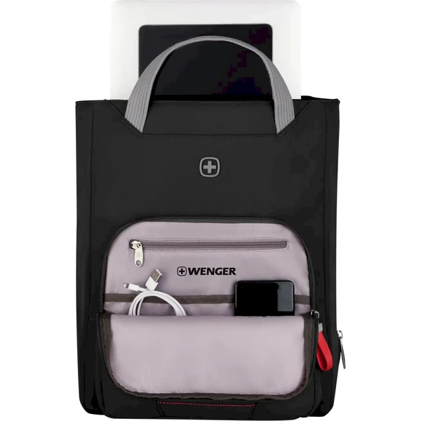 WENGER MOTION VERTICAL TOTE 15,6" taška na notebook a tablet černá - Batohy - Obrázek T1GD000P01