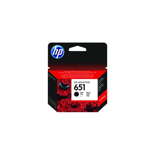 HP C2P10AE č. 651 Černá originální