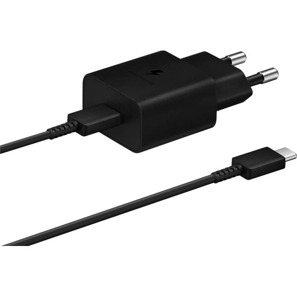 Samsung 15W USB-C nabíječka s kabelem černá (EP-T1510XBEGEU)