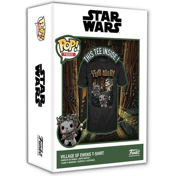 Funko Boxed Tee: Star Wars: Return of the Jedi - Ewok S - Trička - Obrázek T1OA000P01