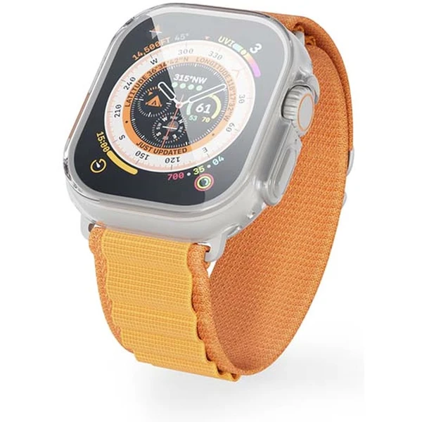 EPICO HERO CASE pouzdro pro Apple Watch Ultra transparentní - Pouzdra - Obrázek T2D4000601