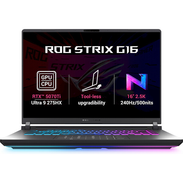ASUS ROG Strix G16 G615LR-NEBULA006W Šedá