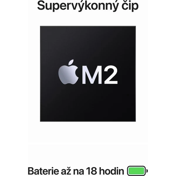 CTO Apple MacBook Air 15,3" (2023) / 16GB / CZ KLV / 70W / inkoustová / 256GB SSD (Další) - Notebooky - Obrázek T2I2000701