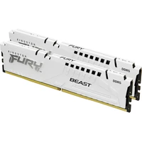Kingston FURY Beast White DDR5 32GB 6000MHz CL30 DIMM (2x16GB) XMP - Operační paměti