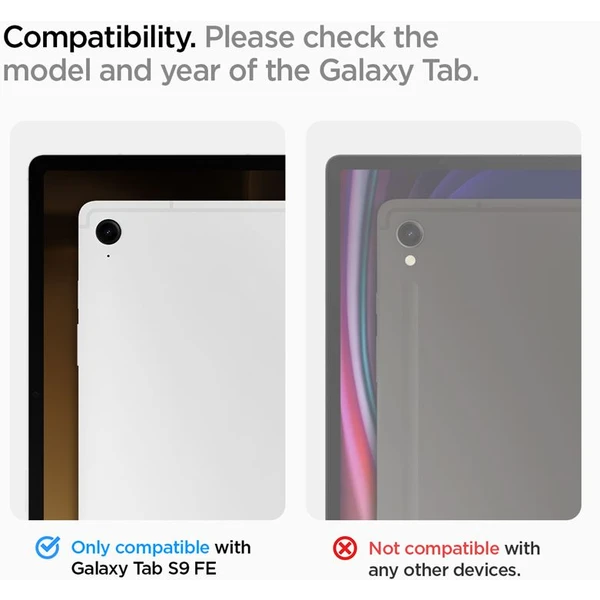 Spigen Rugged Armor Pro pouzdro Samsung Galaxy Tab S9 FE (2023) černé - Pouzdra - Obrázek T2P2000N01