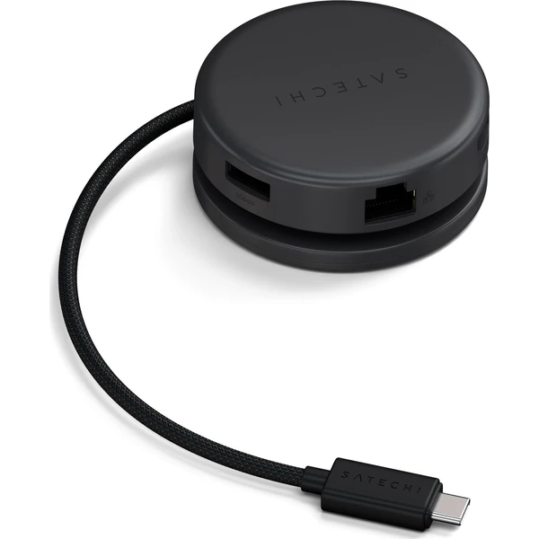 Satechi OntheGo 7v1 USB multiportový Hub černý - USB huby - Obrázek T30N000K01