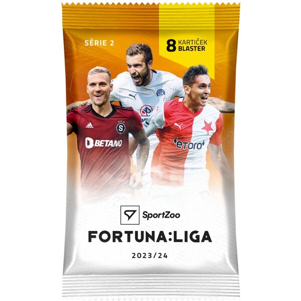 Fotbalové karty SportZoo Blaster Balíček FORTUNA:liga 2023/24 - 2. série