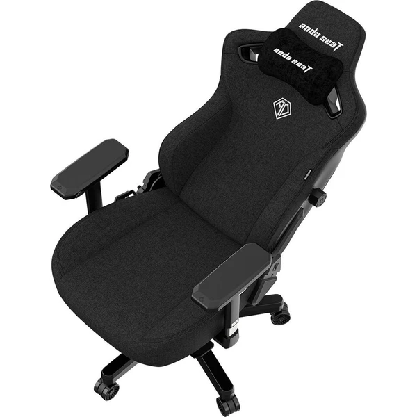 Anda Seat Kaiser Series 3 XL fabric herní židle černá - Židle - Obrázek T354000P01