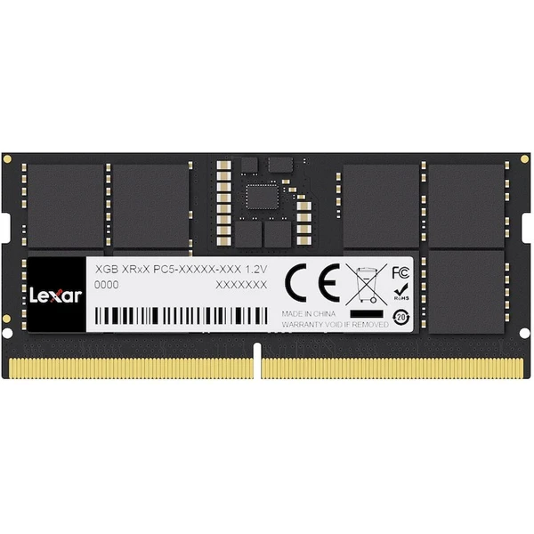Lexar DDR5 16GB 5600MT/s CL46 SO-DIMM (1x16GB) - Operační paměti - Obrázek T379000J01
