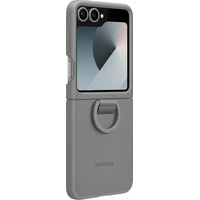 Samsung Silicone Case kryt Galaxy Z Flip6 šedý - Pouzdra
