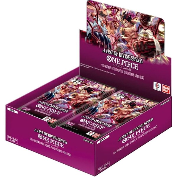 One Piece Card Game: A Fist of Divine Speed Booster Box (OP11) (24ks) EN