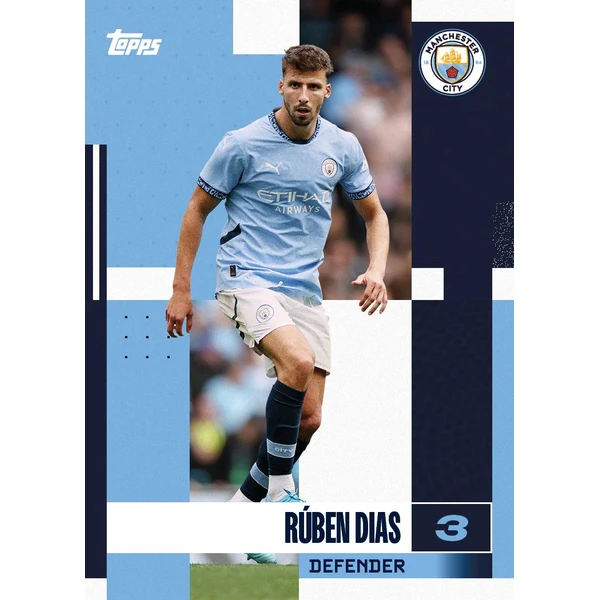 Topps fotbalové karty Manchester City FC 2024/25 Team Set - Fotbalové karty - Obrázek T3MF000J01