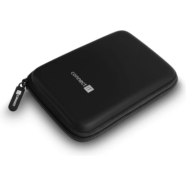CONNECT IT HardShellProtect pevné skořepinové ochranné pouzdro na 2,5" HDD černá - Pouzdra - Obrázek T3N0000J01