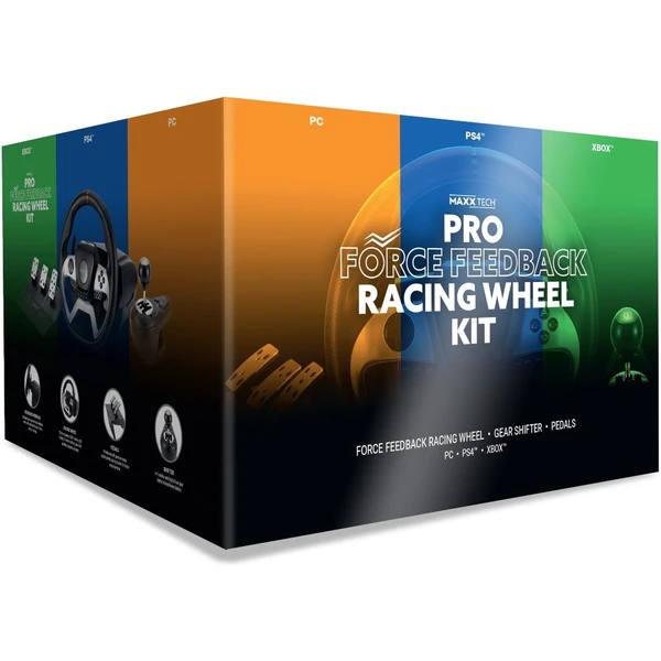 Pro FF Racing Wheel Kit volant s pedály (PC/PS4/XBOX) - Volanty - Obrázek T3N2000O01