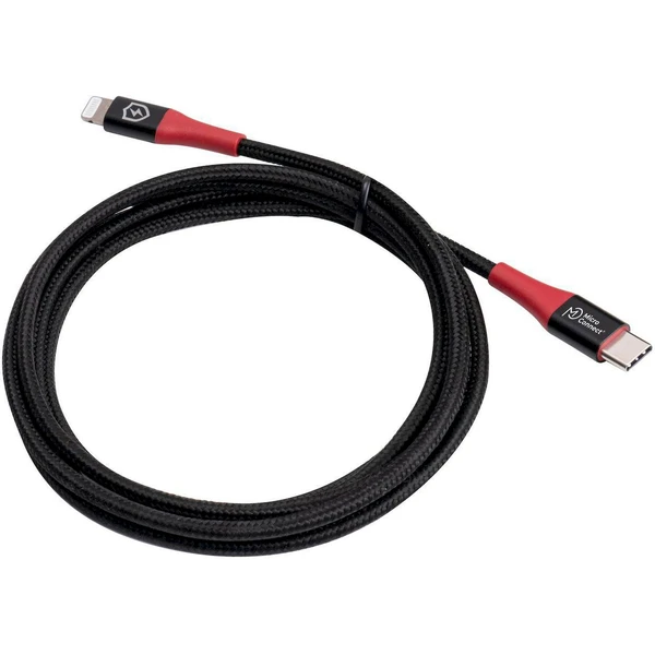 MicroConnect Safe Charge USB-C /Lightning napájecí kabel 60W 1,5m černý - Kabely a redukce - Obrázek T3PF000O01