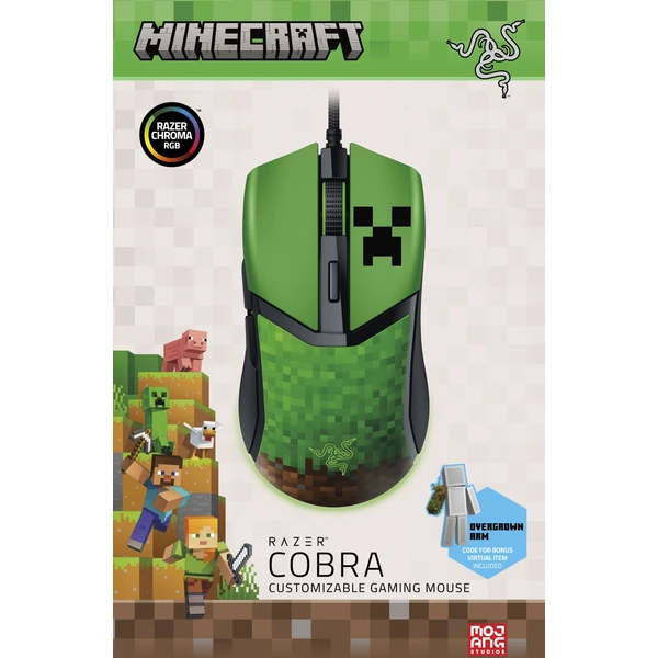 Razer Cobra Minecraft Ed. herní myš - Myši - Obrázek T3QD000J01