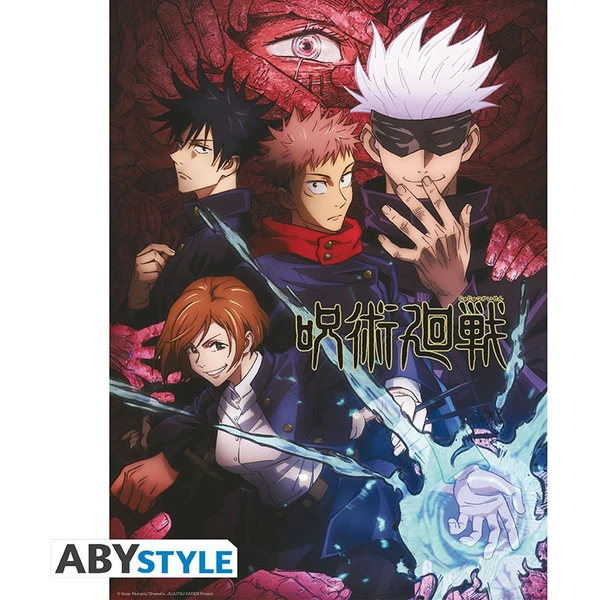 Set 2 plakátů Jujutsu Kaisen - Group & Schools (52x38 cm) - Plakáty - Obrázek T3VD300401