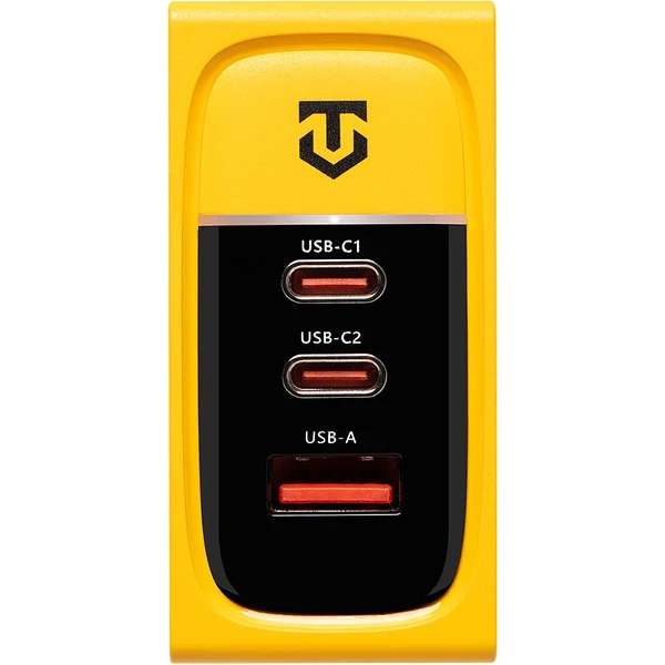 Tactical Nett Warrior GaN 100W nabíječka žlutá - Nabíječky - Obrázek T4A8000701