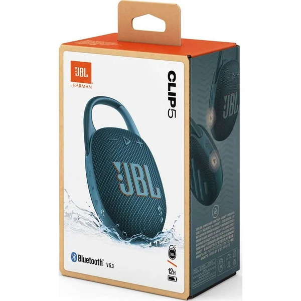 JBL Clip 5 modrá - Reproduktory - Obrázek T4R4000O01