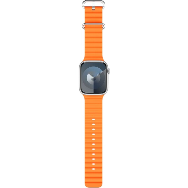Řemínek pro Apple Watch 42/44/45/49 mm Epico Watch Strap Ocean - oranžový