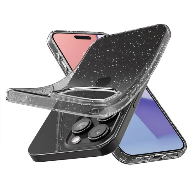 Spigen Liquid Crystal Glitter kryt iPhone 15 Pro třpytivý - Pouzdra - Obrázek T4U8000601