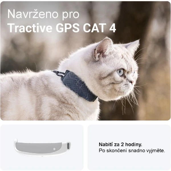 Tractive USB-A napájecí kabel pro GPS DOG 4/CAT 4 bílý - Kabely a redukce - Obrázek T503000L01
