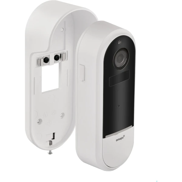 Omajin by Netatmo Wireless Video Doorbell bezdrátový zvonek s kamerou + 64GB microSD karta - Chytré zvonky - Obrázek T50A000N01
